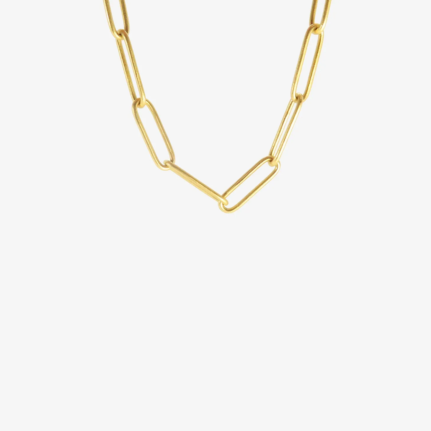 22k paperlink chain bracelet