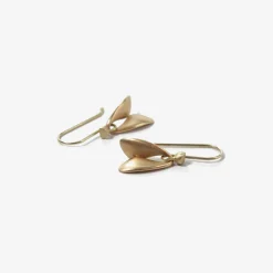 18k pink gold fly wings