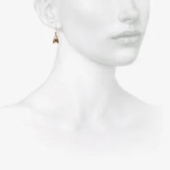18k pink gold fly wings