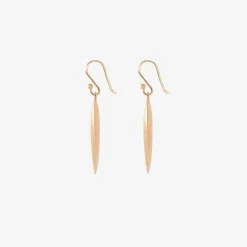 18k pink gold plated large chips
