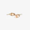 18k pink gold plated small chips