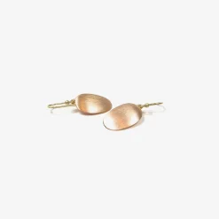 18k pink gold plated small chips