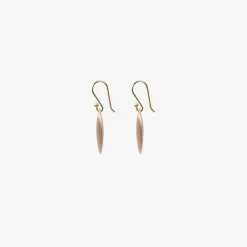 18k pink gold plated small chips
