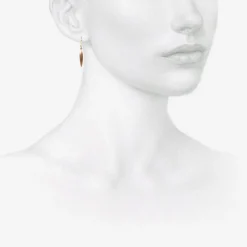18k pink gold plated small rice