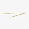 18k random dot earrings