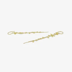 18k random dot earrings