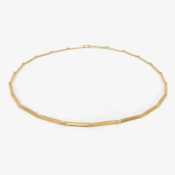 14k ribbon link chain