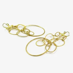 22k sculpture earrings