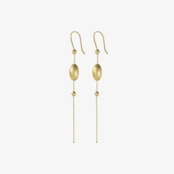 14k small egg chains
