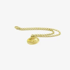 18k small eye bracelet