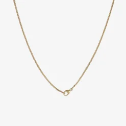 10k small eye love token pendant