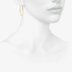 14k small ouroboros endless hoops