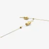 14k small simple egg chains