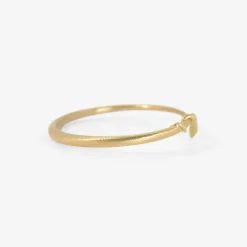 18k snake bangle with champagne diamond eyes
