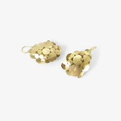 18k squash earrings