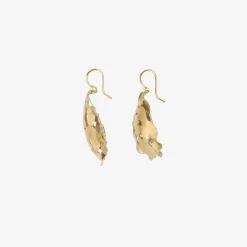18k squash earrings