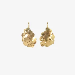 18k squash earrings