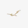 18k tiny wtf!? earrings