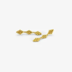 22k trio nona earrings