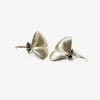 18k white gold & black diamond moth wings