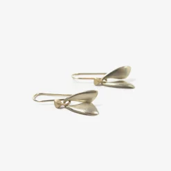 18k white gold fly wings