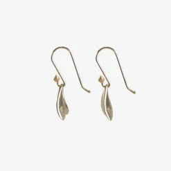 18k white gold fly wings