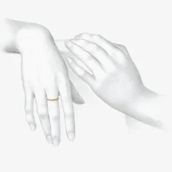 22k yellow gold chorda band