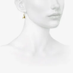 18k yellow gold fly wings