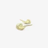 18k yellow gold medium shelf mushrooms on posts