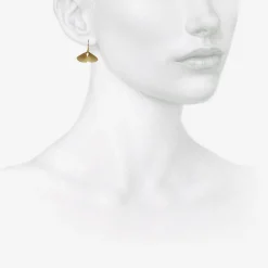 18k yellow gold moth wings