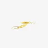 24k yellow gold plated small rice