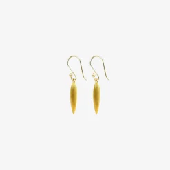 24k yellow gold plated small rice