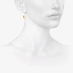 24k yellow gold plated small rice