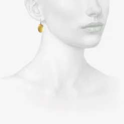 24k yellow gold plated small chips