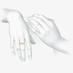 22k yellow gold ring