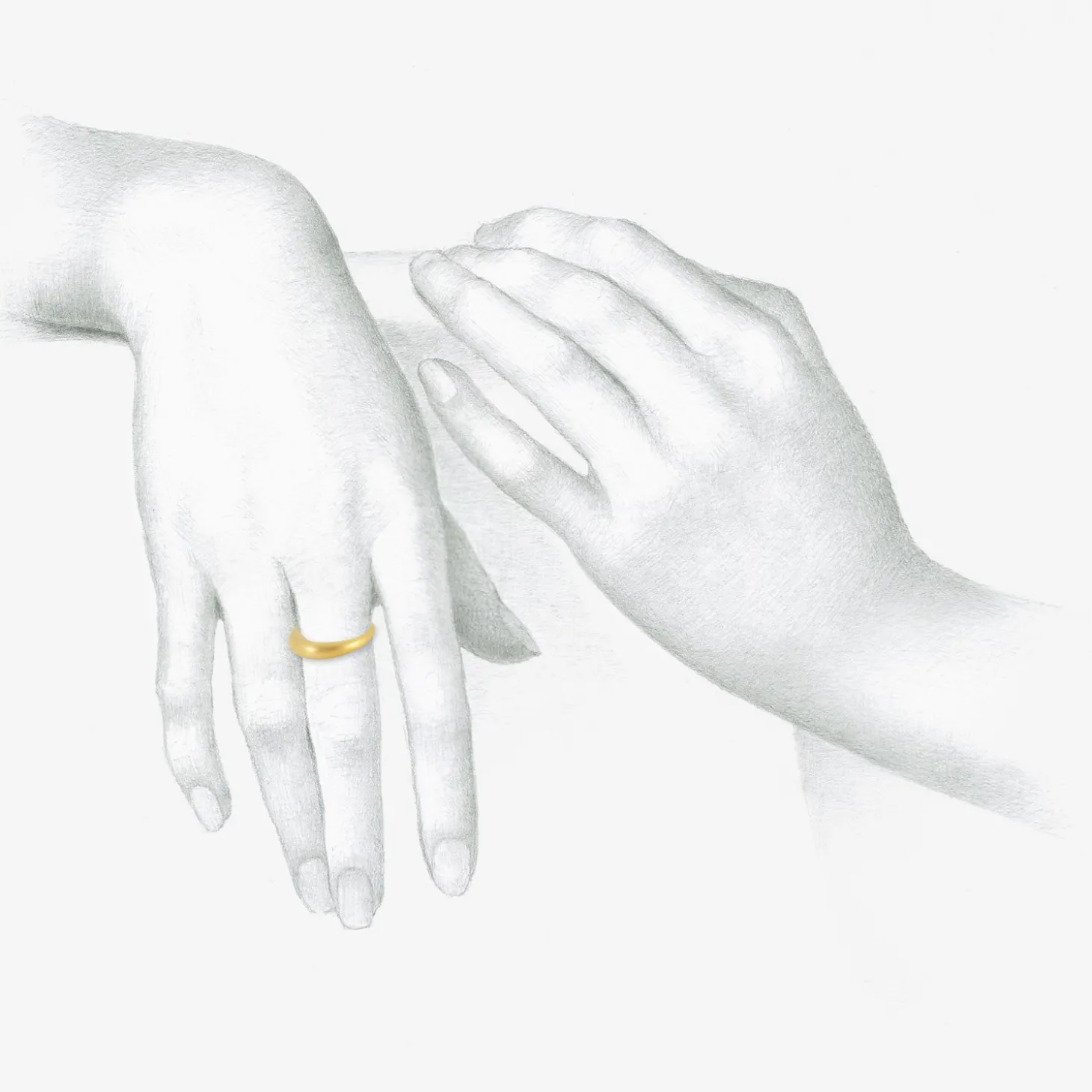22k yellow gold ring