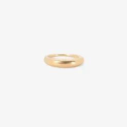 14k yellow gold ring, size 7 3/4