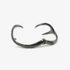oxidized bronze antler cuff