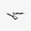 oxidized bronze pelvis earrings