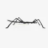 oxidized bronze walking stick insect pin