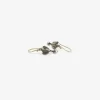 sterling silver buckwheat & groat earrings