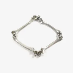 sterling silver femur bracelet