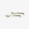 sterling silver femur earrings