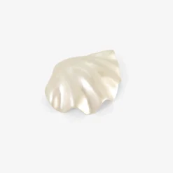 sterling silver scallop shell pin