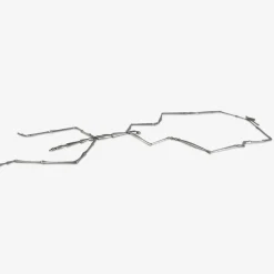 sterling silver stick bug necklace