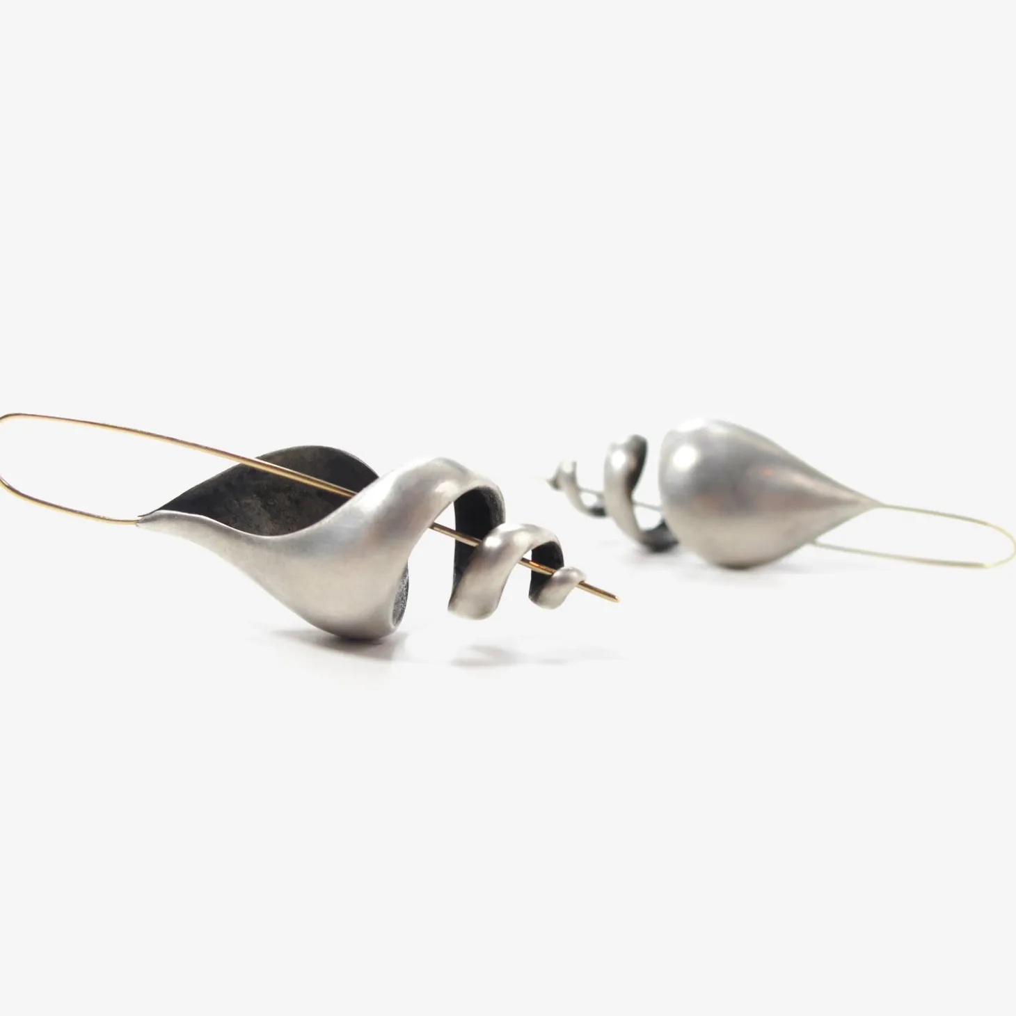 sterling silver turret shells